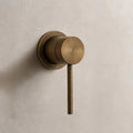 Reno Shower Mixer - Antique Brass