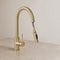 Reno Pull-Out Kitchen Mixer - Brushed Brass