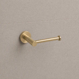 Reno Toilet Roll Holder - Brushed Brass