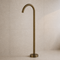 Reno Freestanding Bath Spout - Antique Brass
