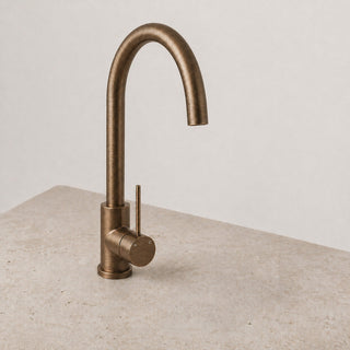 Reno Kitchen Mixer - Antique Brass