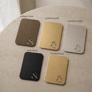 swatch colour for tap and house Reno bathroom and kitchen range